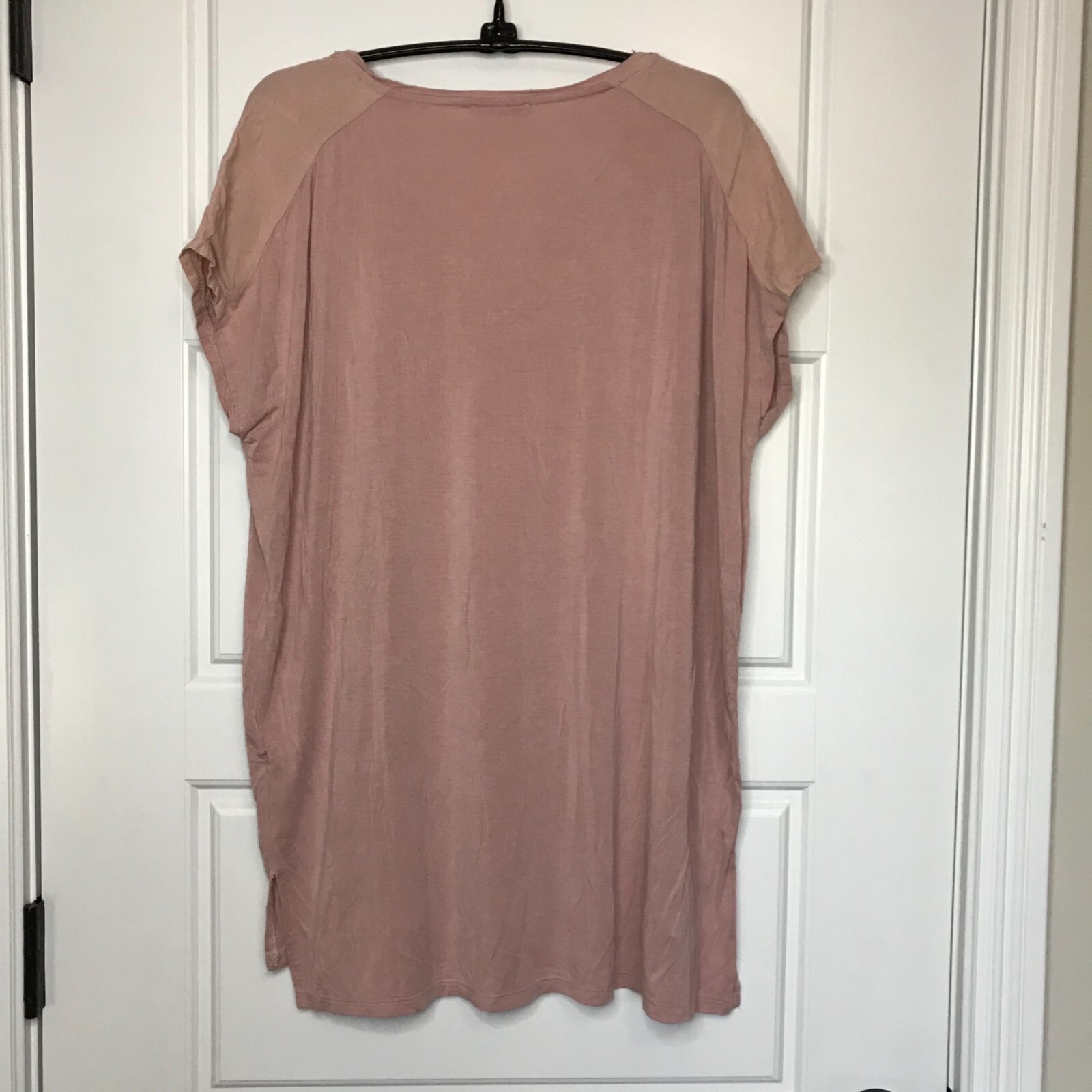 Zara Basic Collection Viscose High Low Hem Tunic … - image 3