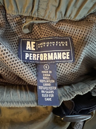 Pantalones cargo CN18 vintage American Eagle Performance paracaídas pequeños para hombre - Imagen 3 de 3