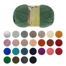 King Cole Wool Yarn Merino Blend 4 Ply Superwash Knitting Crochet 180m 50g