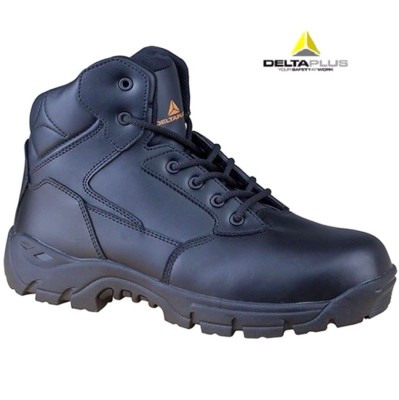 HERREN DELTA PLUS LEDER SICHERHEIT ARBEIT VERBUNDSTOFF ZEHENKAPPE SPORTSCHUH SCHUHE STIEFEL GR.