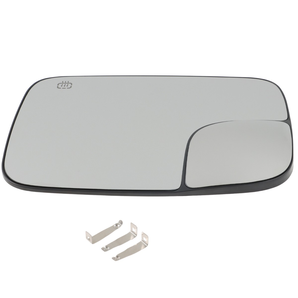 Passenger Side Mirror Replacement Glass with Backing Plate Heated Compatible 2005-2009 Dodge Ram 1500 2500 3500 W Blind Spot Lens (TOWING Mirror Passenger Side Mirror Replacement Glass with Backing Plate Heated Compatible 2005-2009 Dodge Ram 1500 2500 3500 W Blind Spot Lens (TOWING Mirror