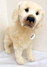 Steiff Stuffed Animal Dog Golden Retriever Rico No. 16 30cm From Japan - USED