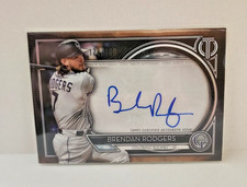 2020 Topps Tribute Tribute Auto /199 Brendan Rodgers #TA-BR Auto