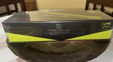 Royale Platinum 1.25 in Ceramic Plate Flat Iron Straightener Dual Voltage Lime