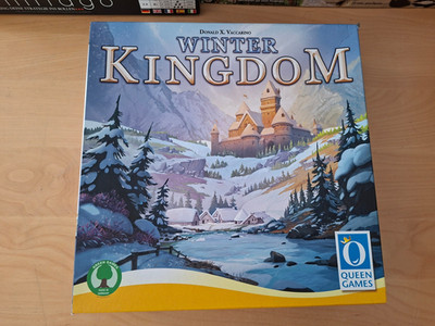 Winter Kingdom - Queen Games - DE und EN - Brettspiele-Konvolut-Boardgames