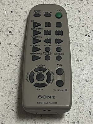 Sony RM-SCEX1 System Audio Remote Control OEM Tested