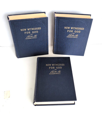 New Witnesses For God Vols 1-3 B H Roberts Mormon LDS 1911