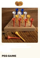 New In Sealed Bag Cracker Barrel Old Fashion Peg Game