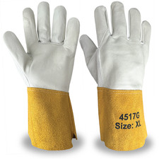 c2v-4517g-grain-cow-migtig-4-cow-gauntlet-cuff-welder-glove-size-xl-new