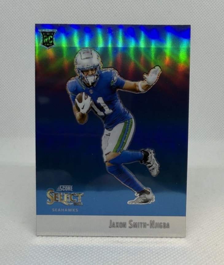 2023 Score Select Throwback Jaxon Smith-Njigba #STW-JSN Silver Prizm RC OPOY