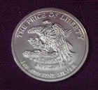 Eternal Vigilance The Price Of Liberty Don't Tread On Me 1oz. Silver Est. 1754