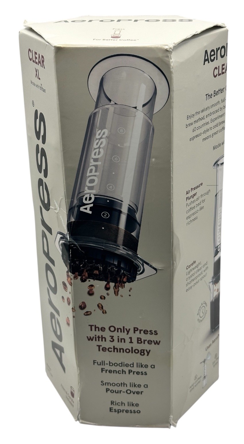 Clear Xl Coffee Press 3 In 1 Brew French Press Pour Over Esp