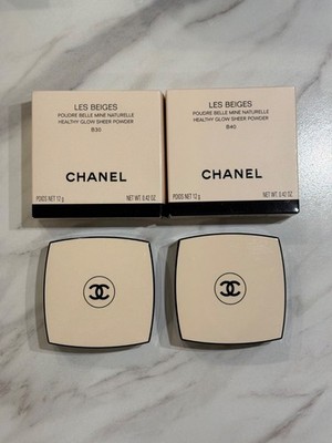 Neu CHANEL Puder Foundation Les Beiges B40 und B30