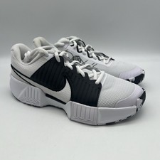 Nike Zoom Challenge Pickle Ball Sneakers nby White Black Women's 7 FQ4155-100