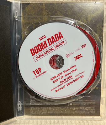 BIGBANG T.O.P Doom Dada Japan Limited CD DVD Photo Book Official