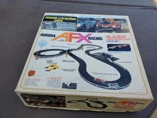 AFX Aurora Racing 1974 Blazer with lighted cars race set (NO cars)