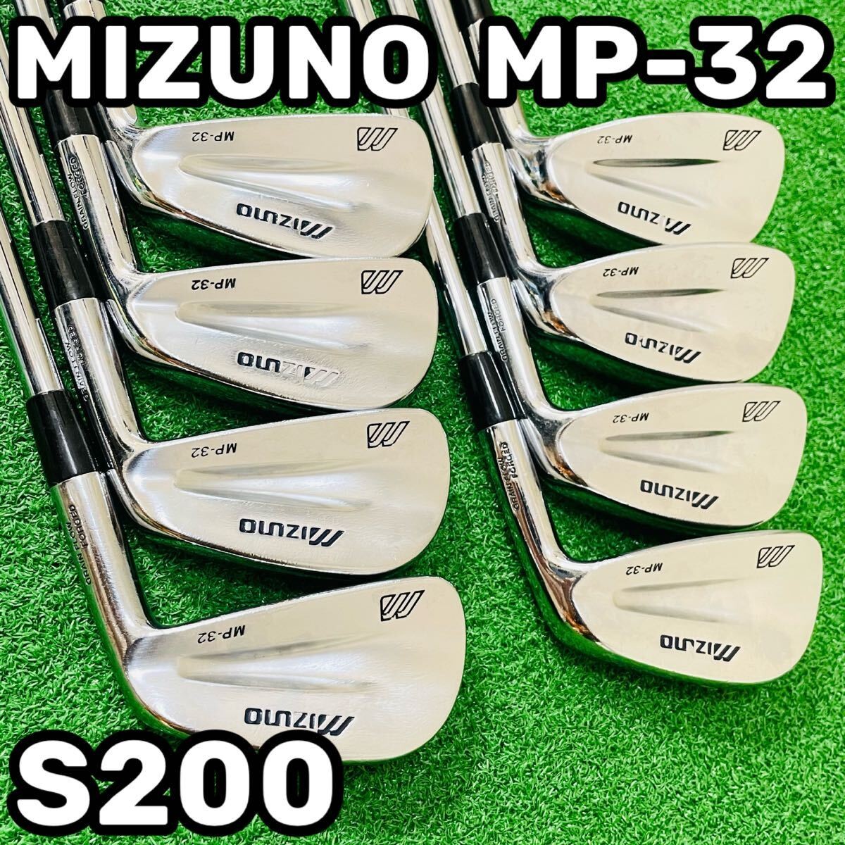 MIZUNO - MIZUNO mp32-60 コンビアイアン ミズノ MP-32 ＆ 60 コンボアイアン 4-PW 7本 DG S200
