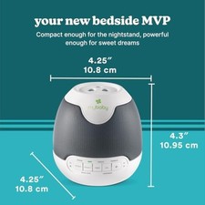 MyBaby SoundSpa Lullaby Sound Machine  Image Projector 6 Sounds Night Light NEW