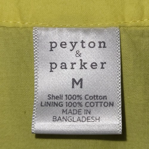 Payton & Parker Sz Medium Malibu Yellow Short Sleeved A-line Dress W/ V-neckline - Picture 3 of 6