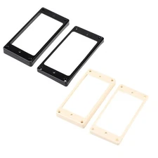Guitar Mounting Pickup Rings Humbucker Plastic Curved Bottom Chinese LP