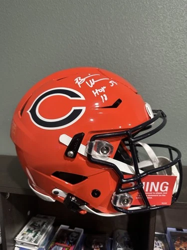 Brian Urlacher Signed Inscribed Chicago Bears Speedflex Beckett