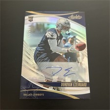 Panini 2025 Absolute Donovan Ezeiruaku Cowboys RC Auto Spectrum #119 /299