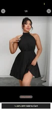 Black Cocktail Dress Xl