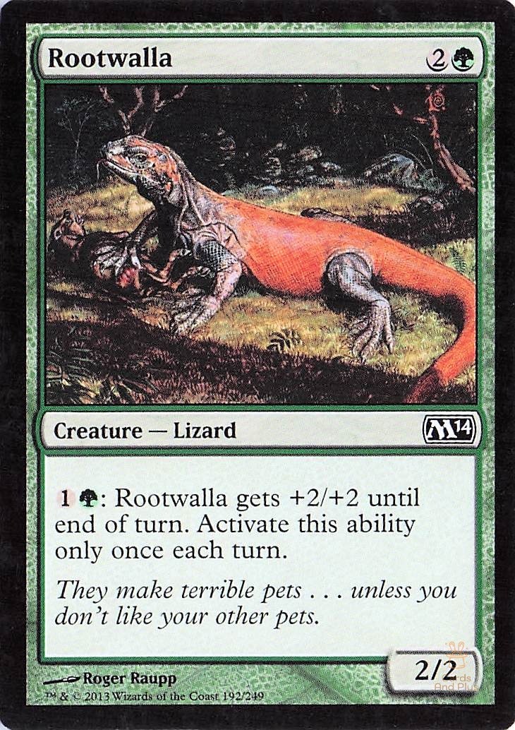 Rootwalla 192 Magic 2014 (M14) Common Magic: The Gathering NM