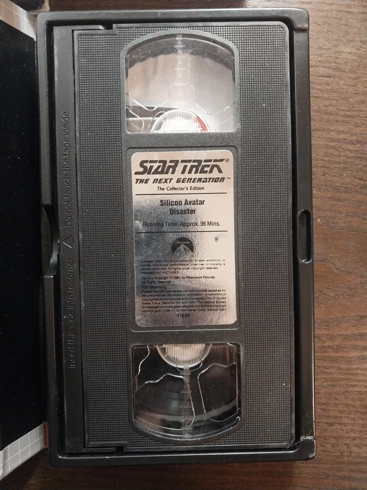 4 Star Trek The Next Generation Encounter at Farpoint VHS Collector's Edition - Image 3 of 4
