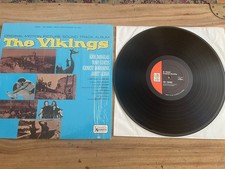 The Vikings OST In Shrink NM Vinyl  LP Mario Nascimbene  Kirk Douglas. UAS5003. 
