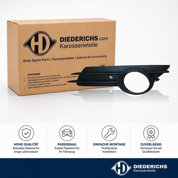 LÜFtungsgitter StossfÄNger Rechts Diederichs 1814048 FÜR Opel-image
