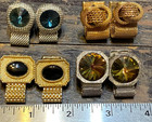 Destino Simmons & Other Costume 4 Pair Cufflinks Wraparound Assorted Brands