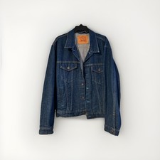 NWOT Levi  s 70506-0216 Trucker Jacket Men  s XL 44 Blue Denim Vintage 80  s Type 3