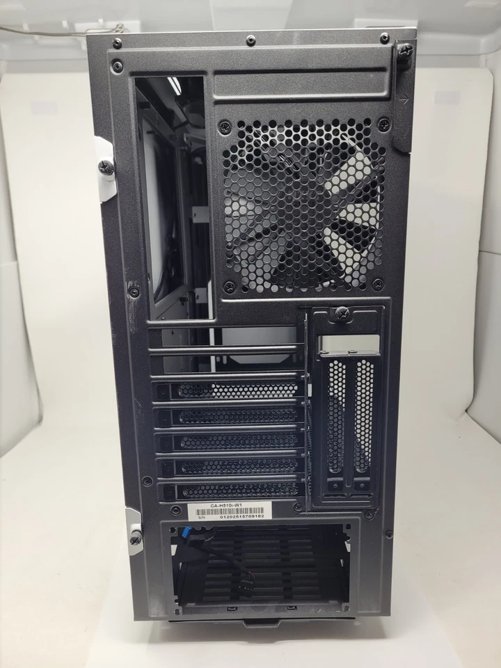 NZXT H510i Compact ATX Mid-Tower PC Gaming Case - White/Black New - Image 3 of 4