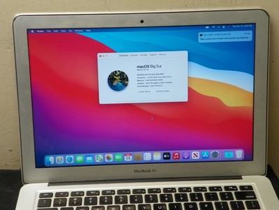 Apple Mid 2013 MacBook Air 13 Inch With MagSafe Charger Bundle -i5