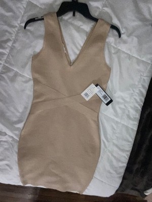 Women's fashion Be Be  one piece body Skirt XS  champaign NewReg 119.00$ racines