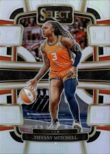 2024 Panini Select WNBA Prizms Silver Tiffany Mitchell Card #44