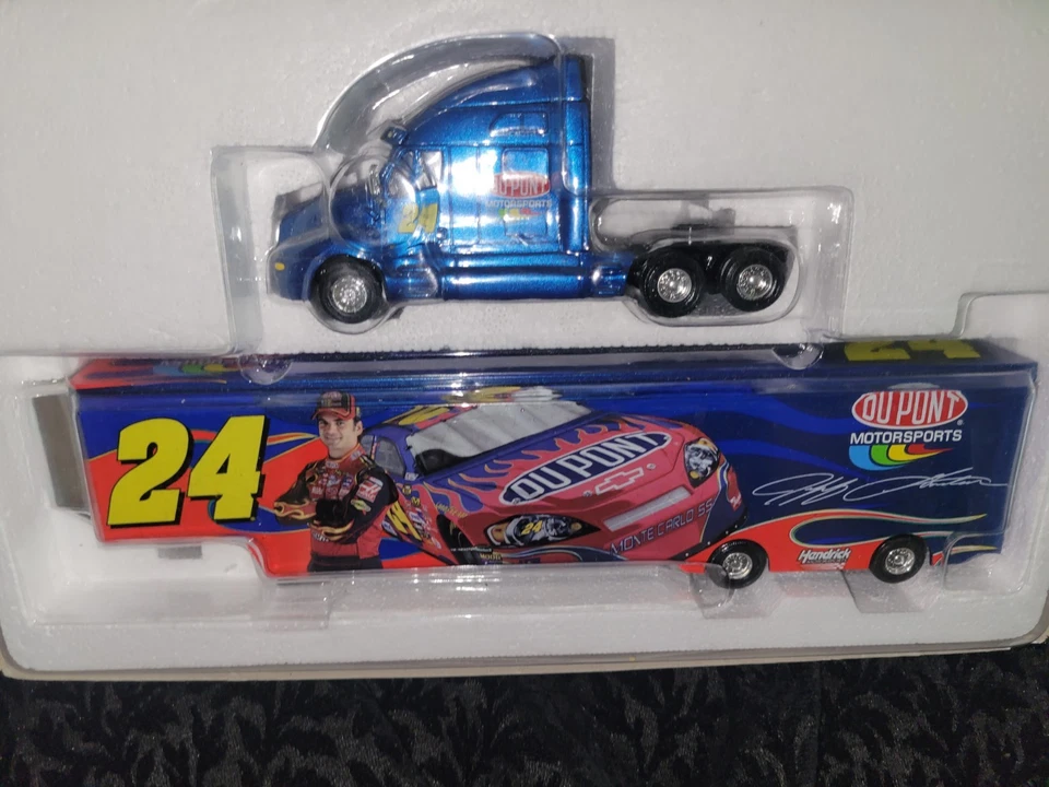 RARO NUEVO Jeff Gordon RCCA 2007 #24 Dupont Hauler Bank Owners Elite 1 de 700 Foto 2 de 4