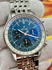 Breitling Navitimer B01 43mm Blue Men's Watch - AB0121211C1A1