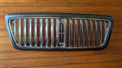 2006-2008 Lincoln Mark LT Hood Upper Grille Dark Shadow Gray CX Chrome OEM 5L348