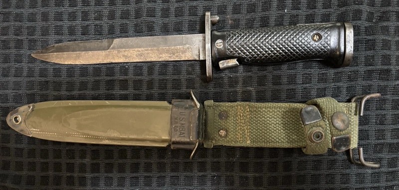 Bayonet- US M5 With Scabbard