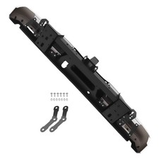 Rear Bumper Assy For Ford F150 2015-2019 Fo1103189 Chrome Steel Plastic Wtow Rear Bumper Assy For Ford F150 2015-2019 Fo1103189 Chrome Steel Plastic Wtow
