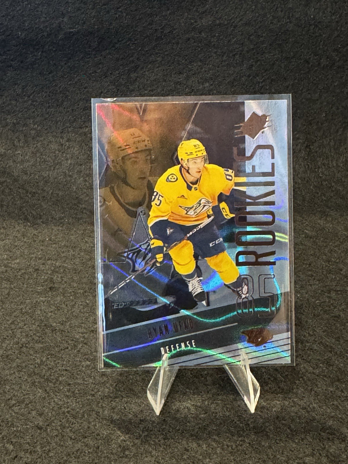 2025-26 SPx HOCKEY ROOKIE RYAN UFKO NASHVILLE PREDATORS #137