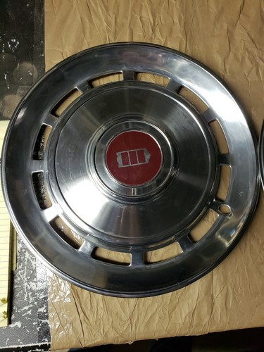 Lot of 2 83 84 85 FORD PASS 14" HUBCAP HUB CAP GOOD USED FACTORY OEM E3AZ1130D - Picture 2 of 4