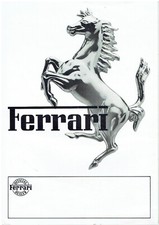 FERRARI 308GTBi/GTSi MONDIAL 8 400GTi 400i BB512 1980 UK DATA SHEETS / BROCHURE