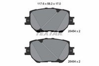 Textar Bremsbelagsatz Scheibenbremse Vorne FüR Lexus IS III GSE3_ AVE3_ _E3_