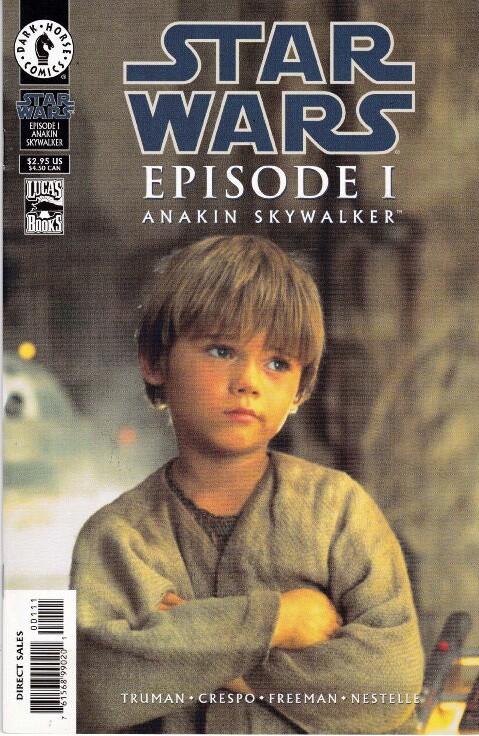 STAR WARS: EPISODE 1 - ANAKIN SKYWALKER - Photo Variant - Back Issue