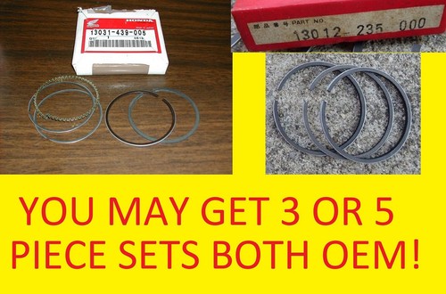 *OEM 1EA HONDA RING SET SIZE +.75 (ATC110 1981 TO 1985) AND ALL CT110 'S (297D - 第 1/2 張圖片