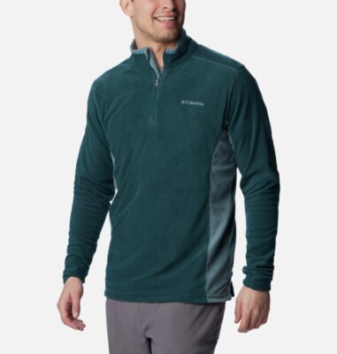 Columbia Pull Polaire Homme Steens Mountain Half Snap - Chaud Et Confortable