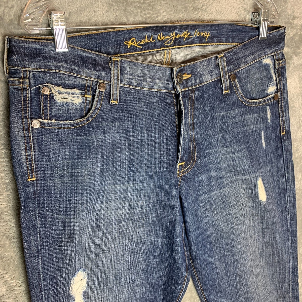 【貴重・美本】RUEHL No.925 The IMPROPER BOHEMIA Ruehl No. 925 Jeans Bootcut 28 (29 X 31) Women's Denim